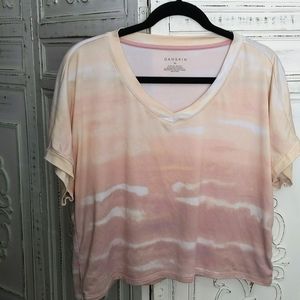 Danskin XL Tie Dye Crop Top